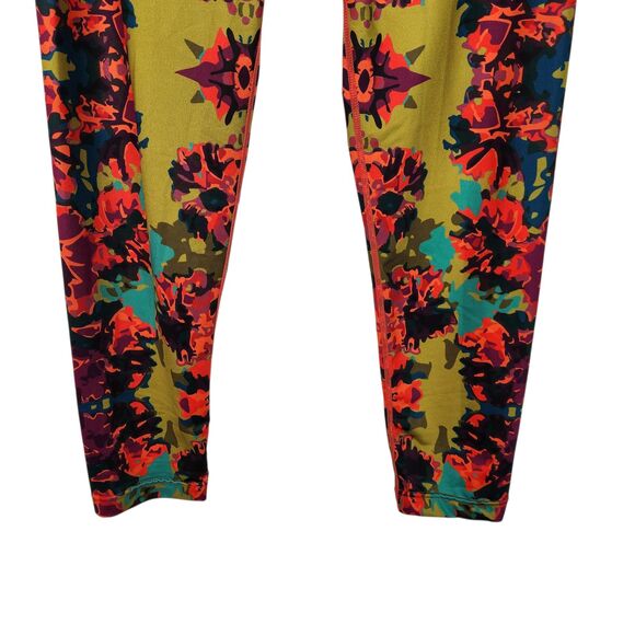 NEVE Leggings Womens Medium Multicolor Abstract Floral Activewear Yoga Pants M - Picture 3 of 10